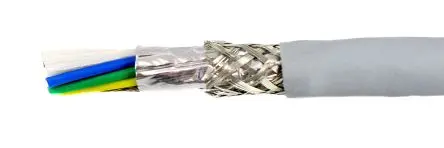Produktfoto 1 von Alpha Wire ECO Steuerkabel, 10-adrig 0.24mm² 24 AWG Grau Geschirmt, 305 m, Modifizierter Polyphenylen-Ether