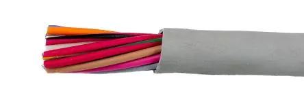 Produktfoto 1 von Alpha Wire DEF STAN Steuerkabel, 20-adrig 0.24mm² 24 AWG Grau Ungeschirmt, 30 m, Modifizierter Polyphenylen-Ether