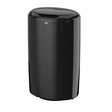 Produktfoto 1 von Tork Kunststoff Mülleimer 50L Schwarz T 289 mm H. 629 mm B. 389mm Schließer (NO)