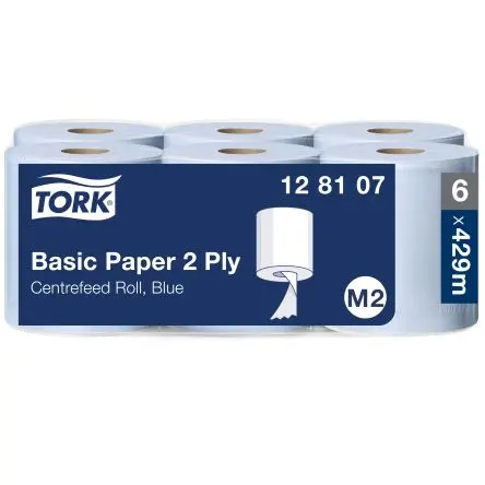 Produktfoto 1 von Tork Papierhandtuch Rolle, 150 m x 194 mm 2, 429-Blatt