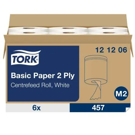 Produktfoto 1 von Tork Centrefeed roll Papierhandtuch Rolle, 160 m x 200 mm 2, 457-Blatt