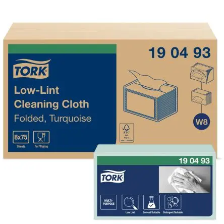 Tork Tork Trocken Universal, Blau Packung, 193 x 160 (Folded) mm, 385 x 300 (Unfolded) mm, 75 pro Paket Tücher pro