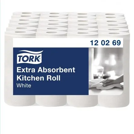 Produktfoto 1 von Tork Kitchen Roll Papierhandtuch Rolle, 15.4 m x 230 mm 2, 64-Blatt