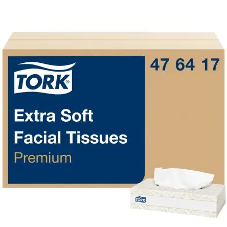 Produktfoto 1 von Tork Gesichtstuch Rahmenklemme 2-lagig Weiß 150 pro Paket