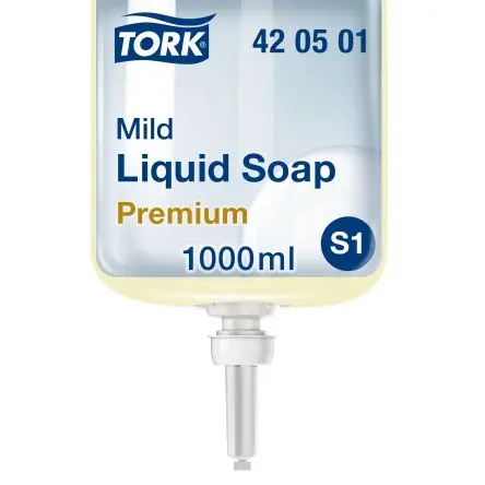 Produktfoto 1 von Tork Mild Handreiniger, Duftend, Flasche, Gelb, 1 L
