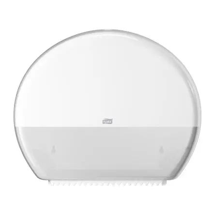 Produktfoto 1 von Tork Kunststoff Toilettenpapierhalter Einfach, Weiß, 133 mm x 360 mm x 437mm