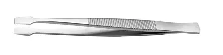 Produktfoto 1 von RS PRO Edelstahl Pinzette, 105mm, Spitze Extrafein Antimagnetisch 1-teilig