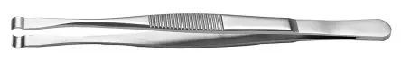 Produktfoto 1 von RS PRO Edelstahl Pinzette, 145mm, Spitze Zylindrisch, Geriffelt Antimagnetisch 1-teilig