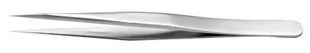 Produktfoto 1 von RS PRO Edelstahl Pinzette, 110mm Antimagnetisch 1-teilig