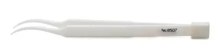 Produktfoto 1 von RS PRO Keramik Pinzette, 120mm, Spitze Glatt, Gebogen Antimagnetisch 1-teilig ESD-Sicherheit