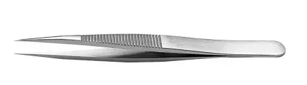 Produktfoto 1 von RS PRO Edelstahl Pinzette, 110mm, Spitze Stabil Antimagnetisch 1-teilig