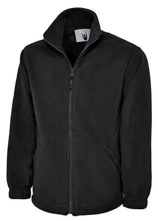 Produktfoto 1 von RS PRO Classic Unisex Fleece-Jacke, Polyester Schwarz Reißverschluss, Größe XL, Größe XL