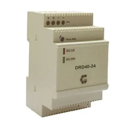 Produktfoto 1 von Chinfa DRD40 DC/DC Konverter, 12V dc OUT 3.4 A DIN-Hutschiene 32V dc 1.5 kV dc 40 W -40 °C 71 °C