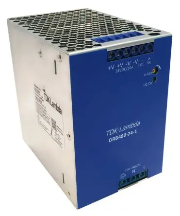 Produktfoto 1 von TDK-Lambda DRB480 DIN-Schienen Netzteil Geschalteter Modus 264V ac AC / 20 A 24V dc DC 480 W
