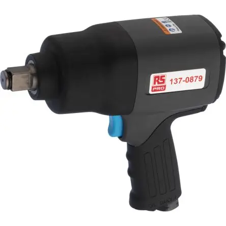 Produktfoto 1 von RS PRO APP234 3/4 in Druckluft-Schrauber Typ Druckluft-Schlagschrauber 1490 Nm, 5500U/min 195 l/min