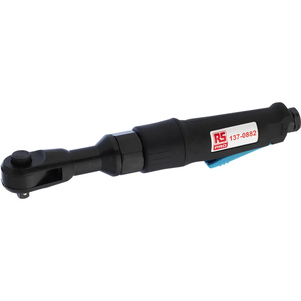 Produktfoto 1 von RS PRO 3/8 in Druckluft-Schrauber Typ Druckluft-Ratsche 95 Nm, 160 rpm 73.6 L/min