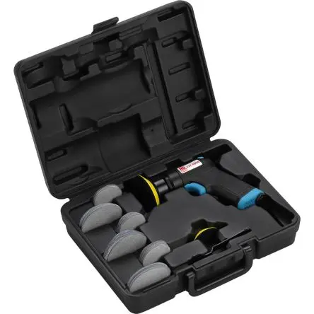 Produktfoto 1 von RS PRO Druckluftschleifer, Scheiben-Ø 76.2 mm, Schwingschleifer 73.6 l/min, 16000U/min, 6.4 m/s², 1/4 in Luftzuführung