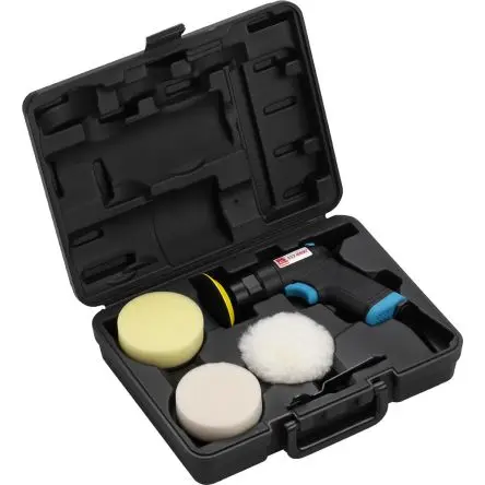 Produktfoto 1 von RS PRO Druckluftschleifer, Scheiben-Ø 76.2 mm, Schwingschleifer 73.6 l/min, 2100U/min, 2.5 m/s², 1/4 in Luftzuführung