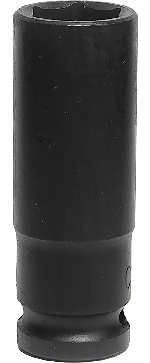 Produktfoto 1 von RS PRO 12.7 mm, 19 mm Tiefschlag-Stecknuss Schlag-Steckschlüssel lang Chrom-Molybdän-Stahl