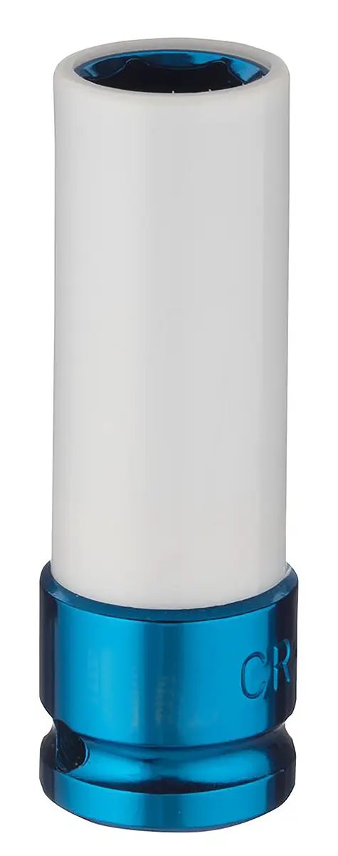 Produktfoto 1 von RS PRO 12.7 mm, 17 mm Schlag Schlag-Steckschlüssel lang Chrom-Molybdän-Stahl