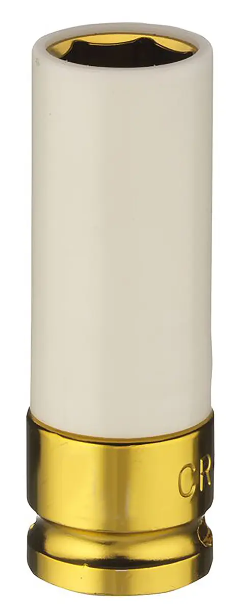 Produktfoto 1 von RS PRO 12.7 mm, 19 mm Schlag Schlag-Steckschlüssel lang Chrom-Molybdän-Stahl