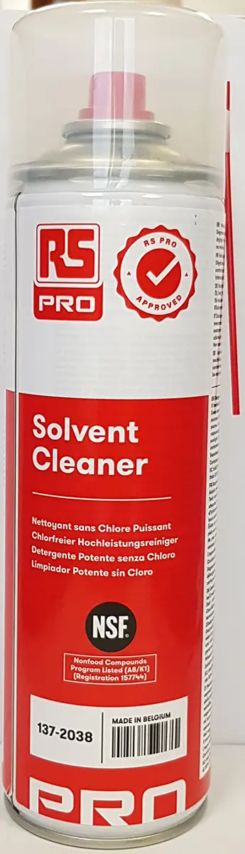 Produktfoto 1 von RS PRO RS PRO SOLVENT CLEANER Fettlöser, 500 ml Zerstäuber