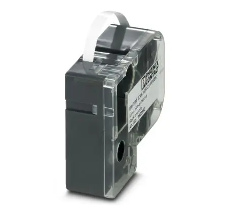 Produktfoto 1 von Phoenix Contact MM-TMT (EX6,35)R C1 WH/BK Polyester Etikett für THERMOFOX, ThermoMark GO, ThermoMark GO.K
