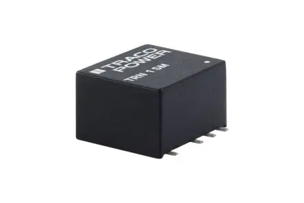 Produktfoto 1 von TRACOPOWER TRN 1SM DC/DC Konverter, 5V dc OUT 100 mA Oberfläche 75V dc 1.6 kV dc 1 W -40 °C 90 °C