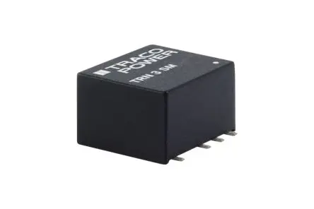 Produktfoto 1 von TRACOPOWER TRN 3SM DC/DC Konverter, 5V dc OUT 600 mA Oberfläche 18V dc 1.6 kV dc 3 W -40 °C 85 °C