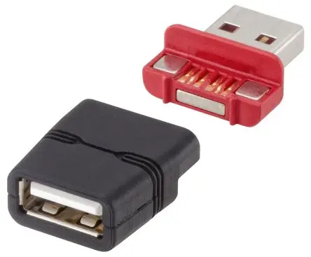 Produktfoto 1 von Magnetic USB Rosenberger Magnetischer Steckverbinder Gerade Bronze