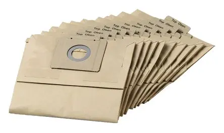 Produktfoto 1 von Kärcher Staubsaugerbeutel 10 Staubsaugerbeutel für Trockenstaubsauger T 12/1 Eco Efficiency