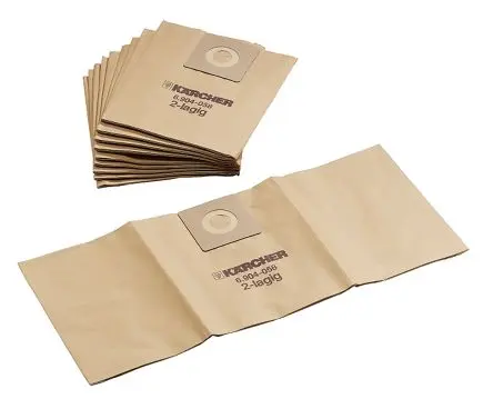 Produktfoto 1 von Kärcher Staubsaugerbeutel 5 Staubsaugerbeutel für Nass- und Trockenstaubsauger NT 25/1 AP, Nass- und Trockenstaubsauger
