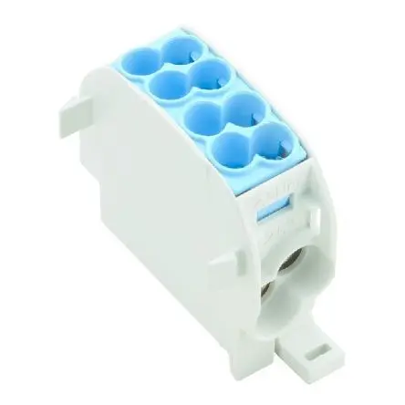 Produktfoto 1 von Weidmüller Verteilerblock 2-polig / 1kV ac/dc 152A, Wemid Blau