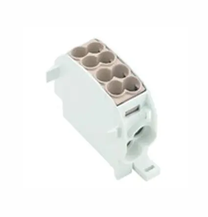Produktfoto 1 von Weidmüller Verteilerblock 2-polig / 1 kV ac/dc 152A, Wemid Braun