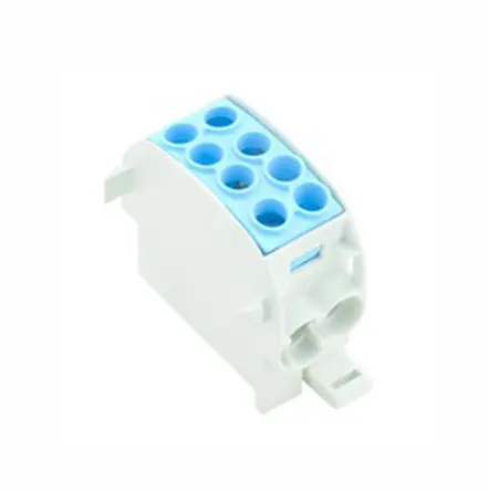 Weidmüller Verteilerblock 2-polig / 1 kV ac/dc 202A, Wemid Blau