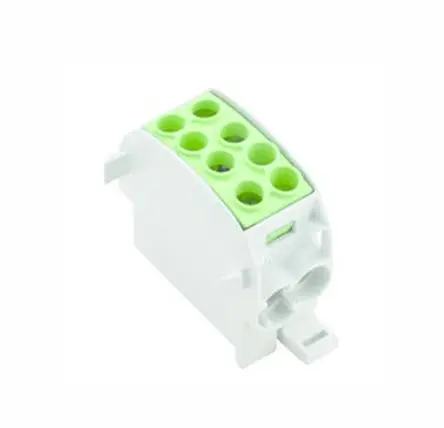 Produktfoto 1 von Weidmüller Verteilerblock 2-polig / 1kV ac/dc 202A, Wemid Grün