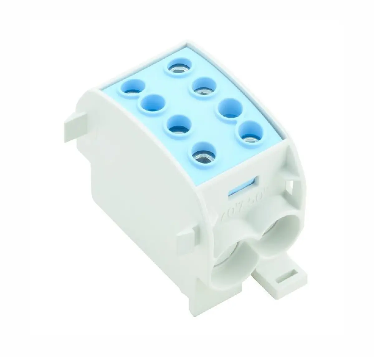 Weidmüller Verteilerblock 2-polig / 1 kV ac/dc 300A, Wemid Blau