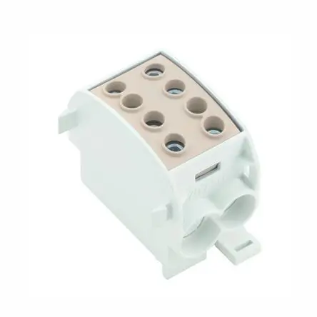 Produktfoto 1 von Weidmüller Verteilerblock 2-polig / 1kV ac/dc 300A, Wemid Braun