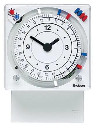Produktfoto 1 von Theben SUL 289 g Zeitschaltuhr 230V ac, Sekunden, Minuten, Stunden, 2-Kanal, Schraube
