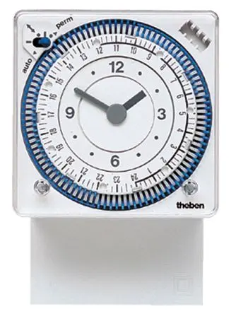 Produktfoto 1 von Theben SUL 289 g Zeitschaltuhr 230V ac, Minuten, Stunden, Sekunden, 1-Kanal, Schraube
