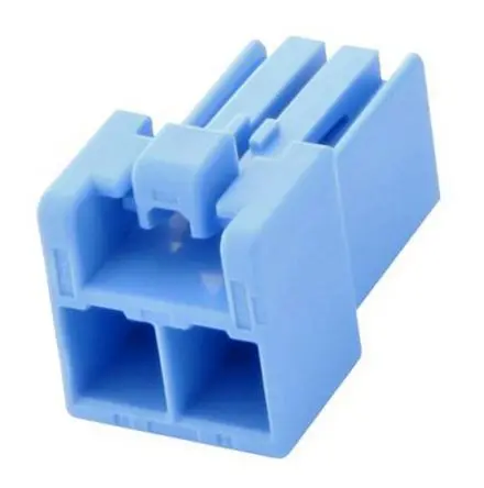 Produktfoto 1 von JST PSI Stecker Steckverbindergehäuse 4 mm, 2-polig / 1-reihig Gerade, Kabel für Kontakt in Crimp-Ausführung, Serie PSI