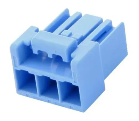 Produktfoto 1 von JST PSI Stecker Steckverbindergehäuse 4 mm, 3-polig / 1-reihig Gerade, Kabel für Kontakt in Crimp-Ausführung, Serie PSI