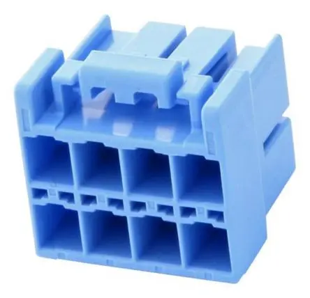 Produktfoto 1 von JST PSI Stecker Steckverbindergehäuse 4 mm, 8-polig / 2-reihig Gerade, Kabel für Kontakt in Crimp-Ausführung, Serie PSI