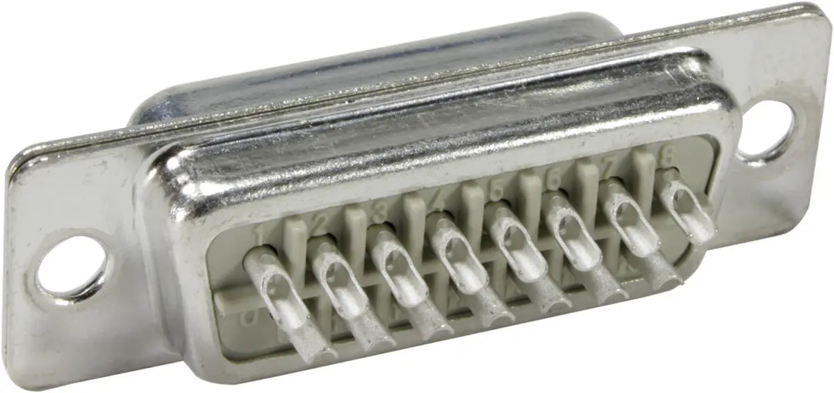 Produktfoto 1 von HARTING SV TSDC D-Sub-Steckverbinder Gerade, 25-polig, Panel Stecker, mit Flansch