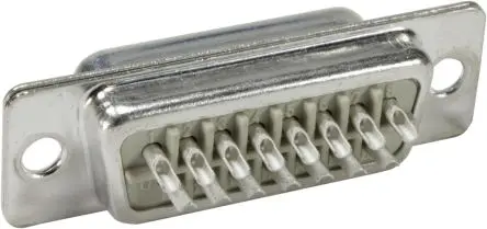 HARTING SV TSDC D-Sub-Steckverbinder Gerade, 37-polig, Frontplattenmontage Stecker, mit Flansch