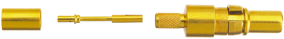Produktfoto 1 von HARTING D-Sub Mixed D-Sub Steckverbinder Koaxialkontakt, Stecker, Kupferlegierung, Vergoldet, 10 mΩ max