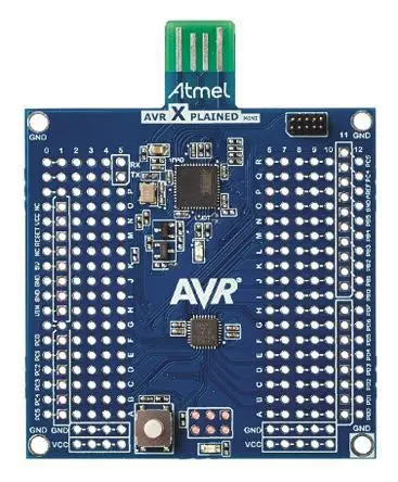Produktfoto 1 von Microchip Xplained Mini MCU, Evaluierungskit Entwicklungstool Microcontroller ARM Cortex-M0 SAM ATSAMD10C13