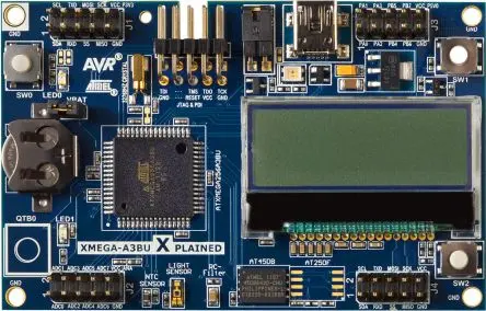 Produktfoto 1 von Microchip Xplained MCU, Entwicklungsboard Evaluierungsplatine AVR AVR ATxmega256A3BU