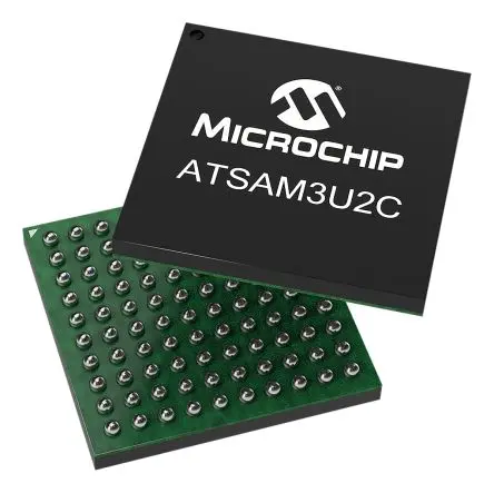 Produktfoto 1 von Microchip Mikrocontroller Atmega ARM Cortex M3 32 bit Flash Oberfläche 128kB TFBGA 100-Pin 20 MHz 36 kB RAM