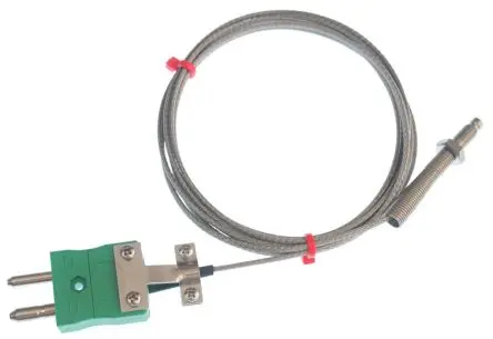 RS PRO RS223/1016 Edelstahl Düsen-Thermoelement Typ K, Ø 6 mm x 2 m 60 °C → 350 °C
